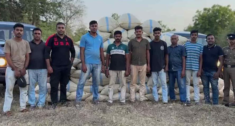 Suspect arrested with over 1,000 kg of cannabis in Monaragala
